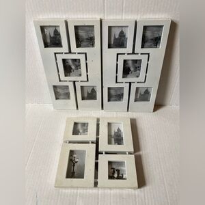 Elegant White Picture Frame Accents